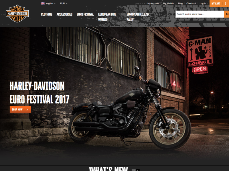 harley davidson accessories store